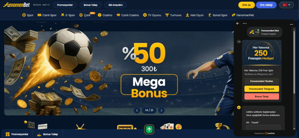 fenomenbet destek hattı
